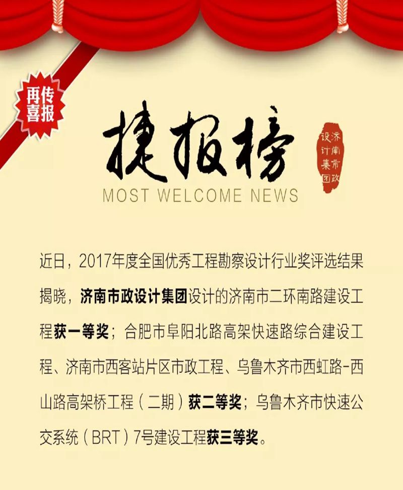 喜报 | 集团斩获多项天下优异工程勘探设计行业奖